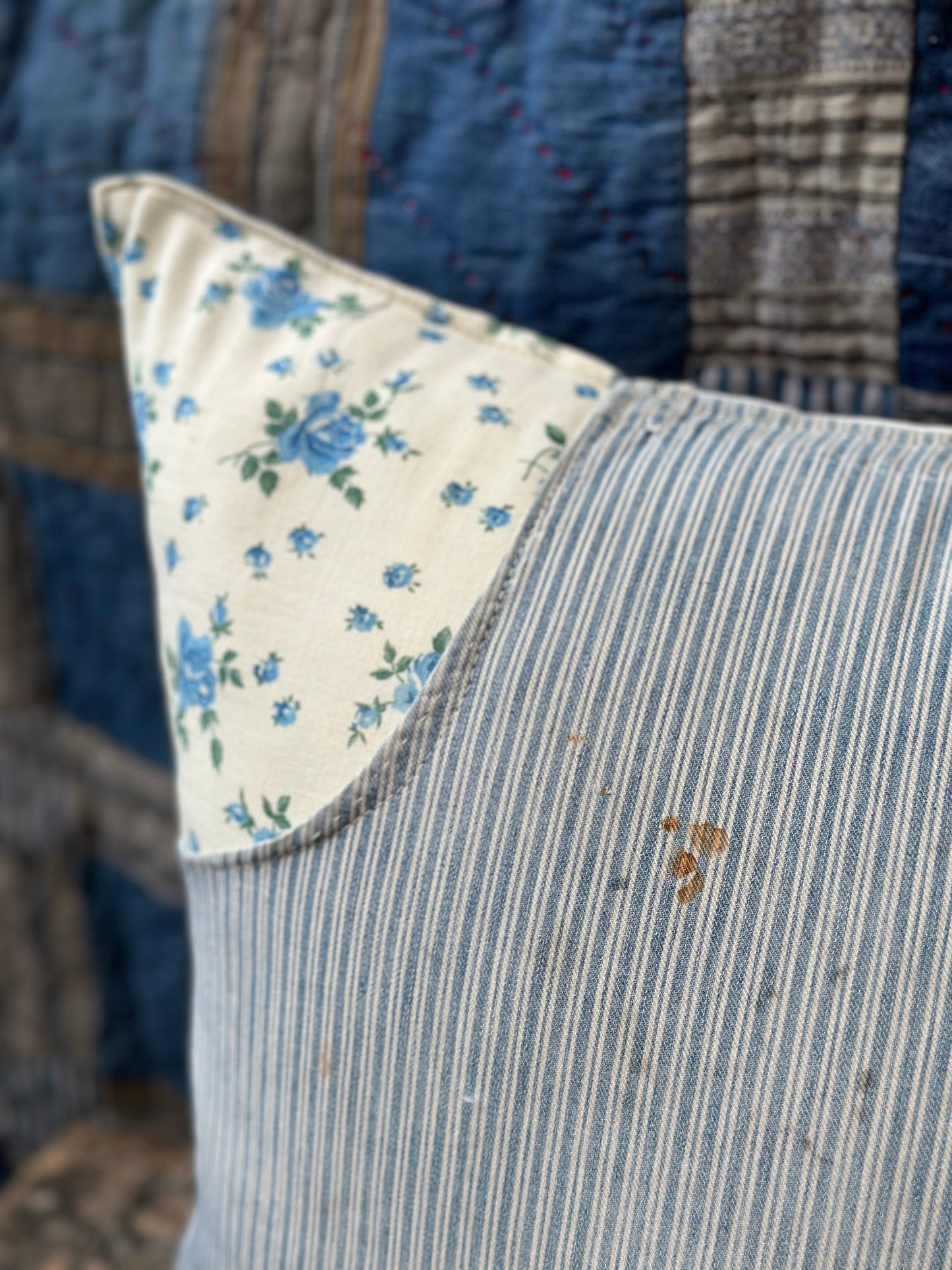 Apron Stripe Pillow 22” DA