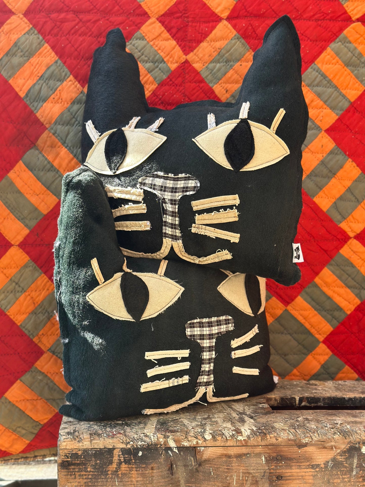 Black Cat Pillows 20” P