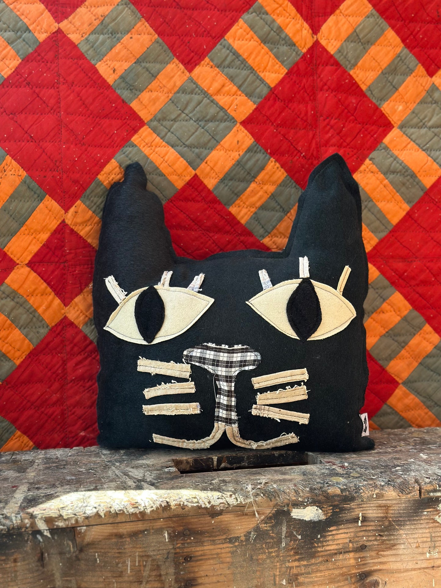 Black Cat Pillows 20” P